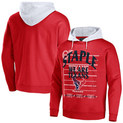 Houston Texans NFL x Staple Throwback Vintage Wash Pullover Hoodie Navy - NFL