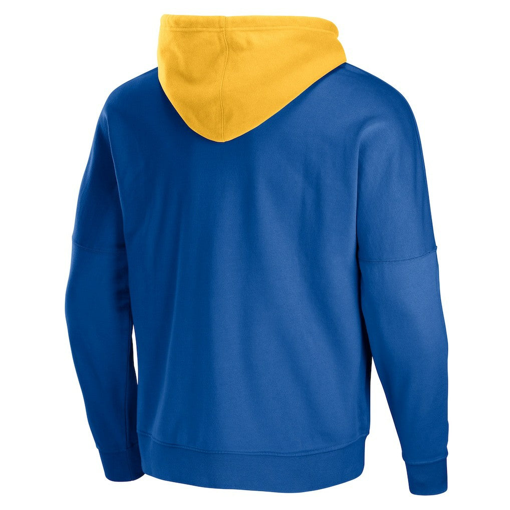 Los Angeles Rams NFL x Staple Throwback Vintage Wash Pullover Hoodie Navy - NFL