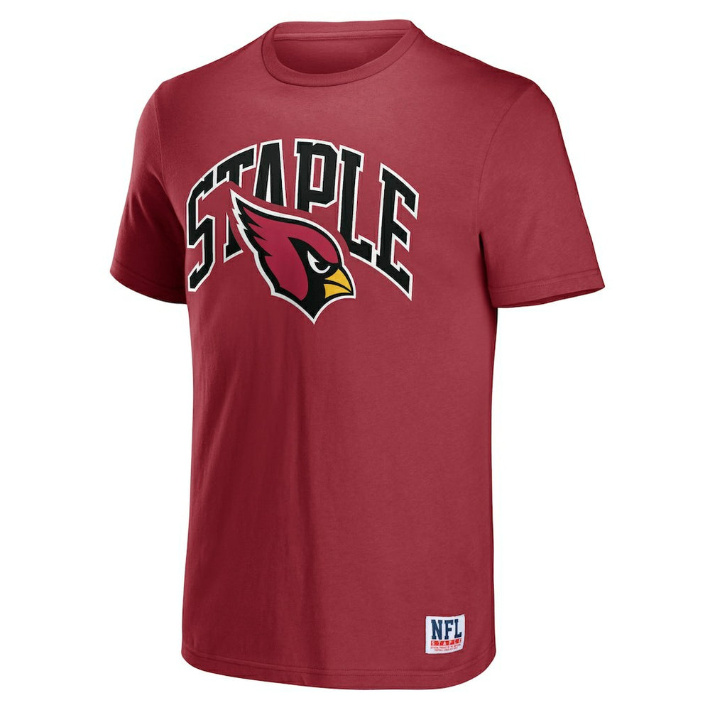 Arizona Cardinals NFL x Staple Logo Lockup T-Shirt Cardinal - NFL