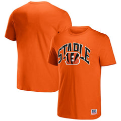 Cincinnati Bengals NFL x Staple Logo Lockup T-Shirt Orange - NFL