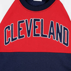 Cleveland Guardians Starter Women's Baseline Raglan Pullover Sweatshirt for sale