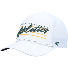 Athletics '47 Downburst Hitch Snapback Hat Lifestyle
