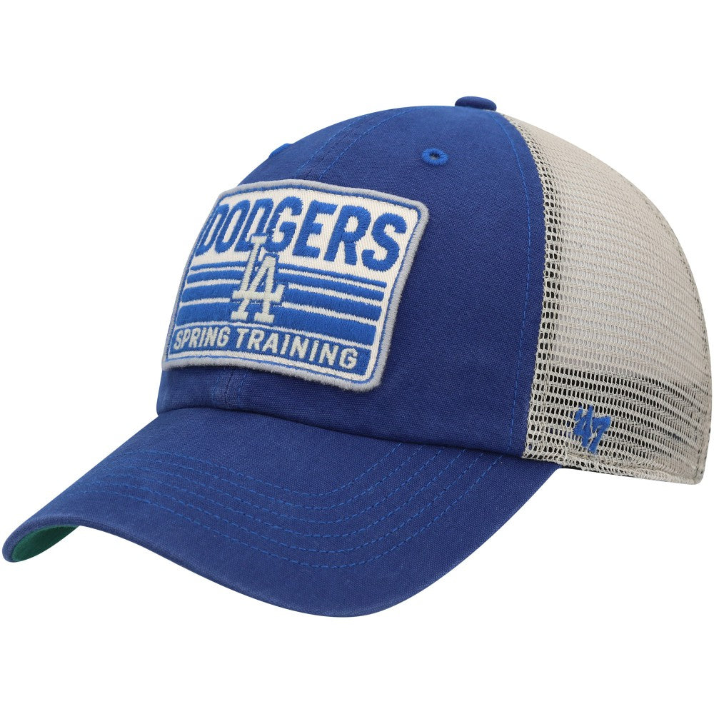 Los Angeles Dodgers '47 Four Stroke Clean Up Trucker Snapback Hat Lifestyle