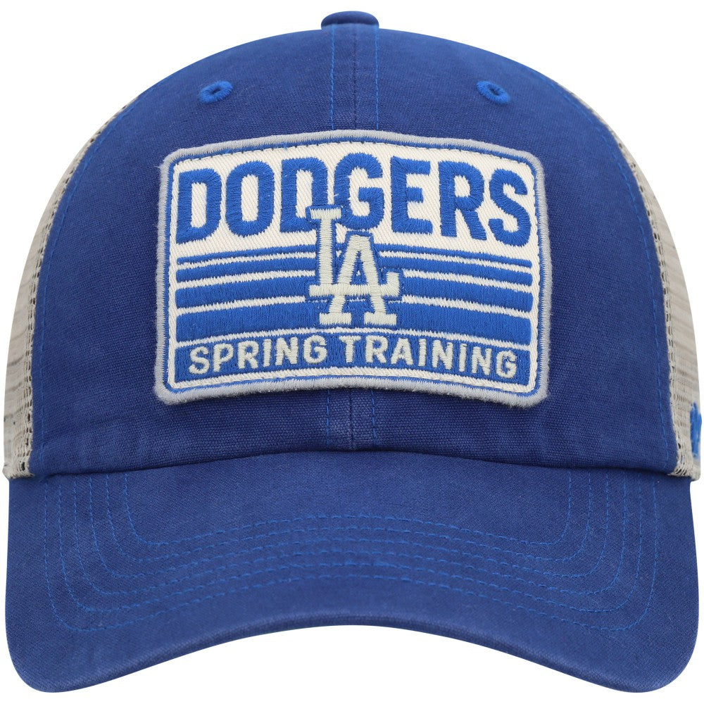 Los Angeles Dodgers '47 Four Stroke Clean Up Trucker Snapback Hat Lifestyle