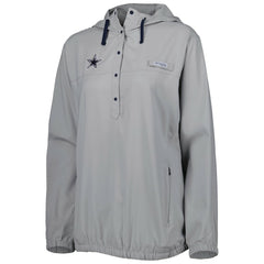 Dallas Cowboys Women's Tamiami Omni-Shade Pullover Hoodie Gray - Columbia