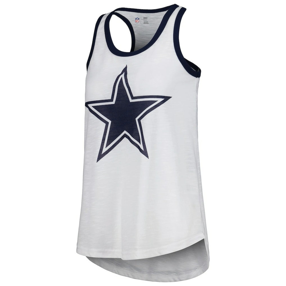 Dallas Cowboys G-III 4Her by Carl Banks Women's Tater Tank Top White - NFL