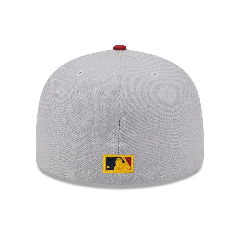 New York Yankees New Era World Series Champions Navy Undervisor 59FIFTY Fitted Hat Lifestyle