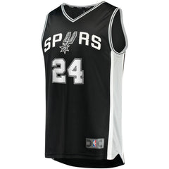 Fanatics - Devin Vassell San Antonio Spurs Fast Break Replica Jersey - Icon Edition - Black