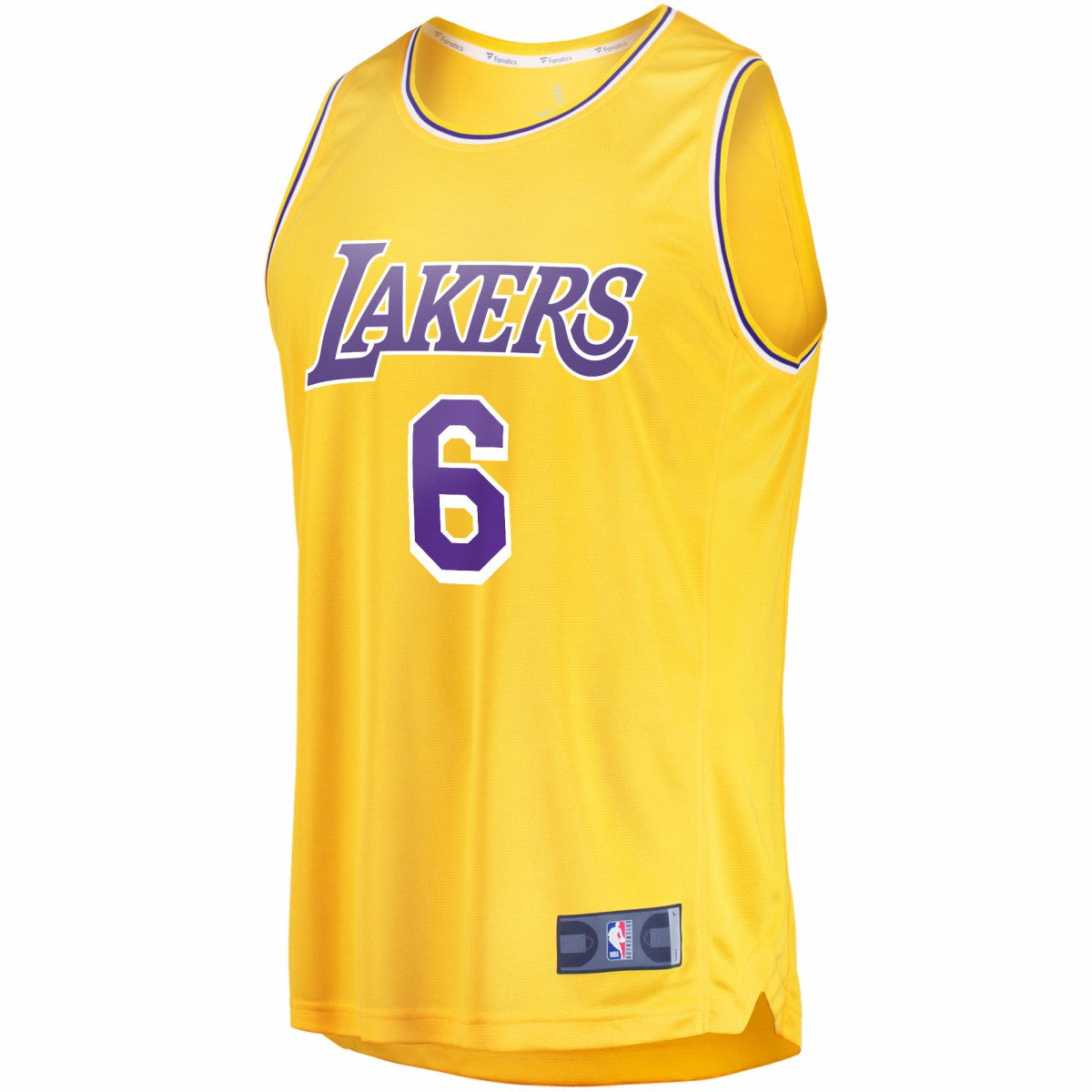 LeBron James Los Angeles Lakers 2021/22 Fast Break Replica Jersey - Icon Edition - Gold | NBA Jerseys