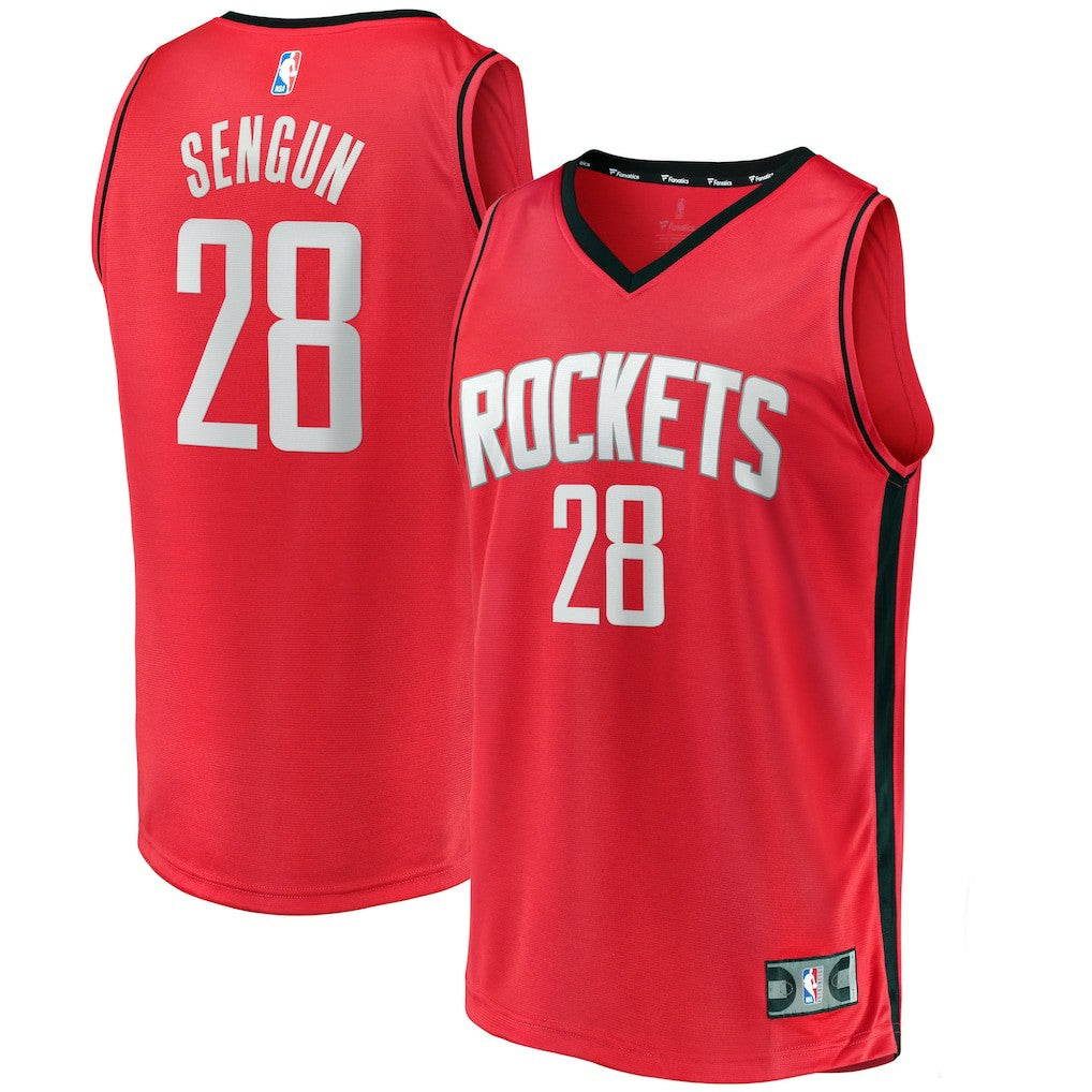 Fanatics - Alperen Sengun Houston Rockets Fast Break Replica Jersey - Icon Edition - Red