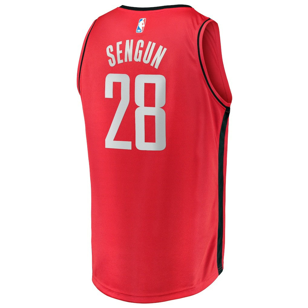 Fanatics - Alperen Sengun Houston Rockets Fast Break Replica Jersey - Icon Edition - Red