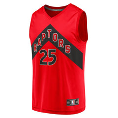 Fanatics - Chris Boucher Toronto Raptors Youth Fast Break Replica Jersey - Icon Edition - Red