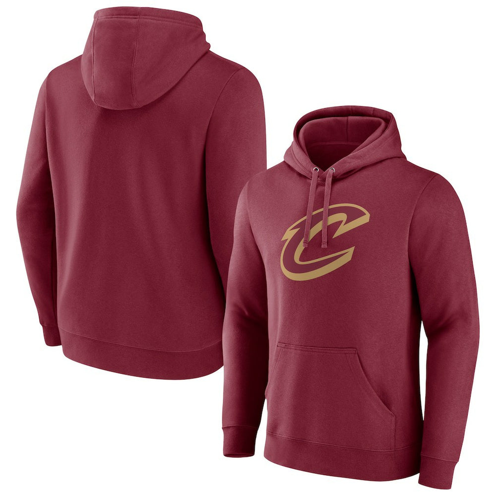NBA - Cleveland Cavaliers Primary Logo Pullover Hoodie - Wine