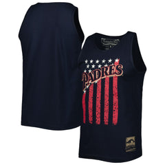 San Diego Padres Mitchell & Ness Cooperstown Collection Stars and Stripes Tank Top for sale