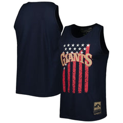 San Francisco Giants Mitchell & Ness Cooperstown Collection Stars and Stripes Tank Top On Sale