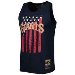 San Francisco Giants Mitchell & Ness Cooperstown Collection Stars and Stripes Tank Top On Sale