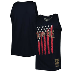 Washington Nationals Mitchell & Ness Cooperstown Collection Stars and Stripes Tank Top Sale