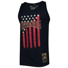 Washington Nationals Mitchell & Ness Cooperstown Collection Stars and Stripes Tank Top Sale
