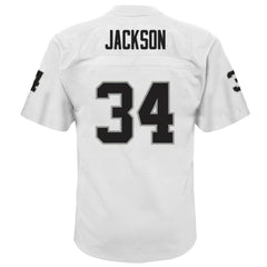 Bo Jackson Las Vegas Raiders Youth 1988 Retired Player Legacy Jersey White - Mitchell & Ness