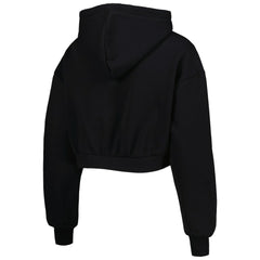 Arizona Cardinals The Wild Collective Women's Cropped Pullover Hoodie Black - NFL