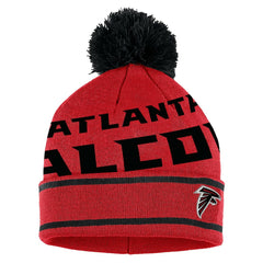 Atlanta Falcons WEAR by Erin Andrews Women's Double Jacquard Cuffed Knit Hat with Pom and Gloves Set Red - NFL