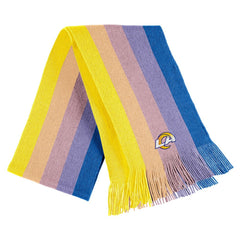 Los Angeles Rams WEAR by Erin Andrews Women's Ombre Pom Knit Hat and Scarf Set Gold - NFL