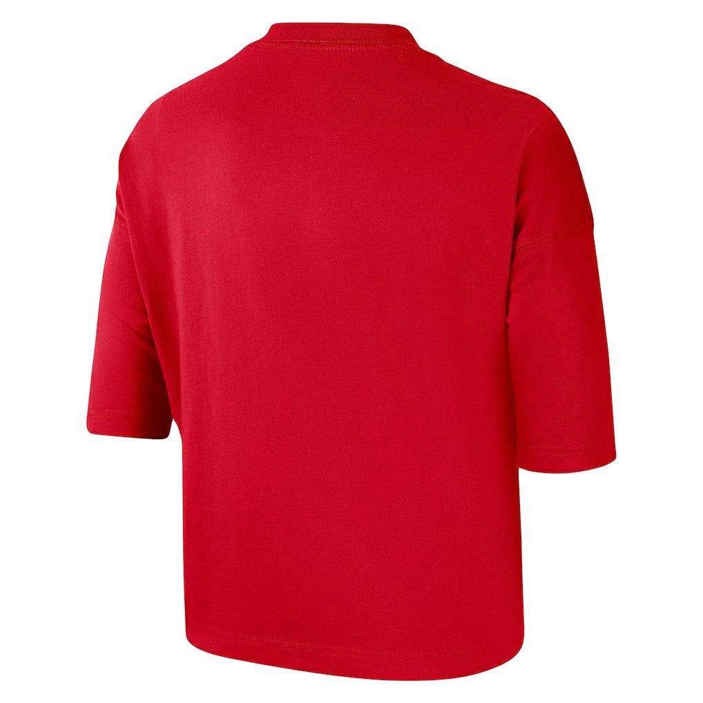 Nike - Chicago Bulls Women's Essential Boxy T-Shirt - Red