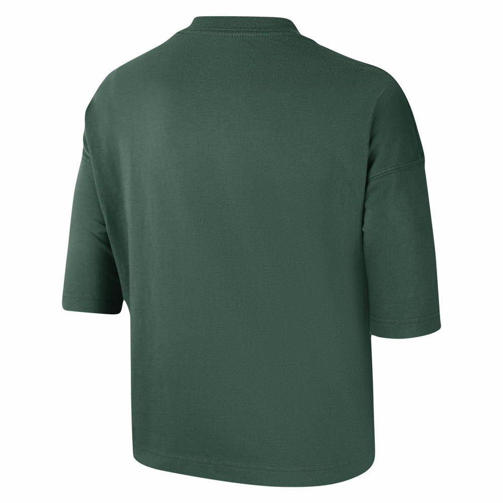 Nike - Milwaukee Bucks Women's Essential Boxy T-Shirt - Hunter Green