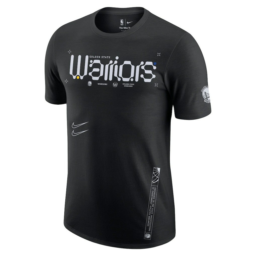 Nike - Golden State Warriors Courtside Air Traffic Control Max90 T-Shirt - Black