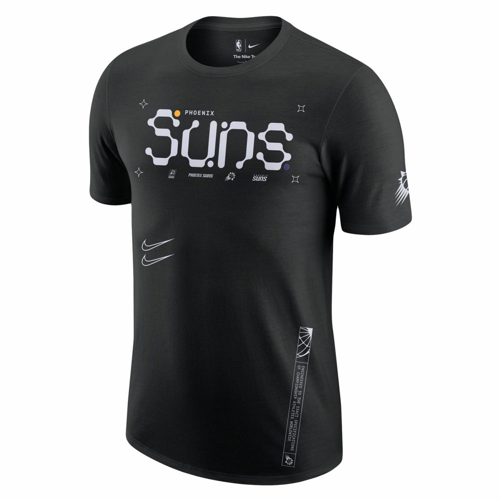 Nike - Phoenix Suns Courtside Air Traffic Control Max90 T-Shirt - Black