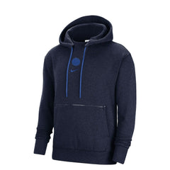 Nike - Dallas Mavericks Courtside Versus Flight Pullover Hoodie - Heather Navy