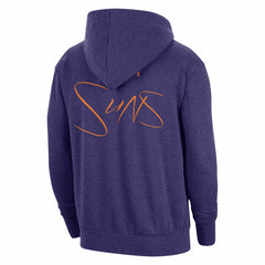 Nike - Phoenix Suns Courtside Versus Flight Pullover Hoodie - Heather Purple