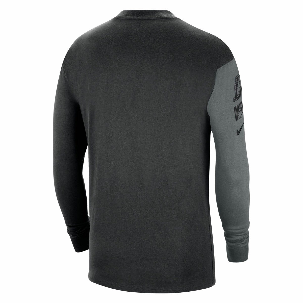 Nike - Los Angeles Lakers Courtside Versus Flight MAX90 Long Sleeve T-Shirt - Black