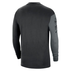 Nike - Philadelphia 76ers Courtside Versus Flight MAX90 Long Sleeve T-Shirt - Black
