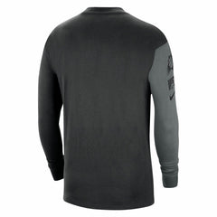 Nike - Phoenix Suns Courtside Versus Flight MAX90 Long Sleeve T-Shirt - Black