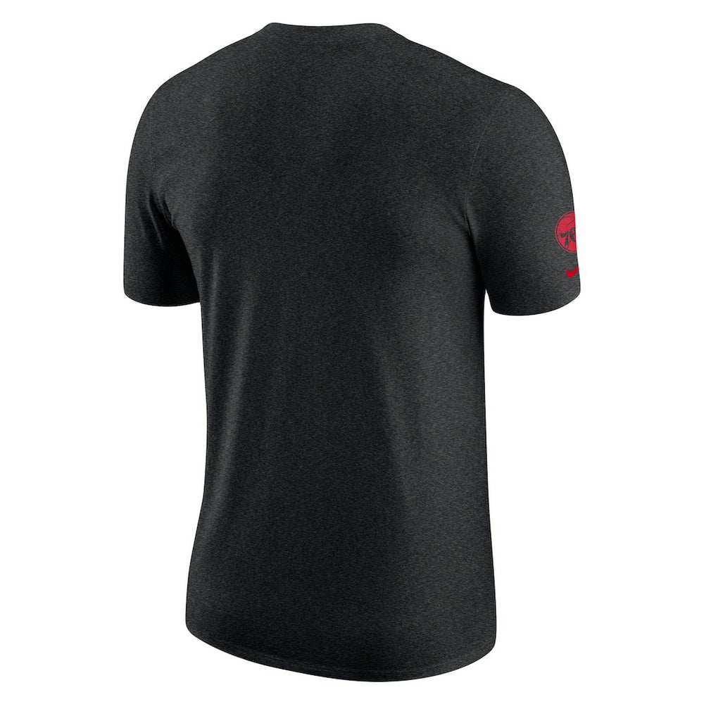 Nike - Philadelphia 76ers Courtside Versus Flight Max90 T-Shirt - Heather Black