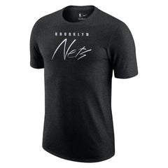 Nike - Brooklyn Nets Courtside Versus Flight Max90 T-Shirt - Heather Black