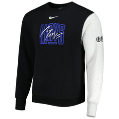 Nike - Dallas Mavericks Courtside Versus Force & Flight Pullover Sweatshirt - Black/Heather Gray