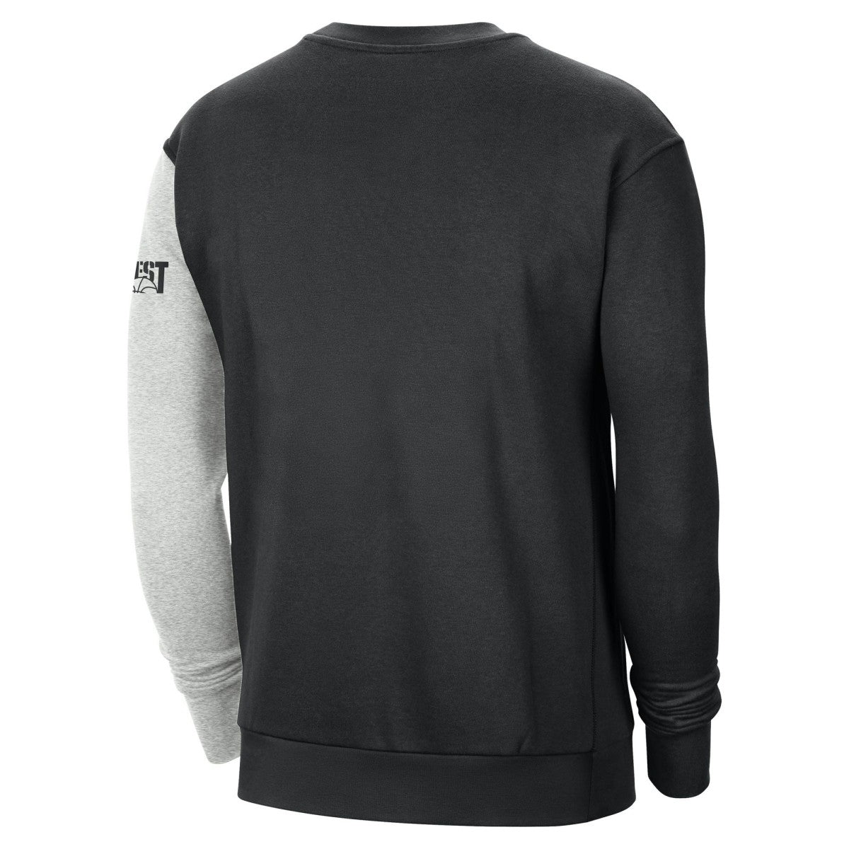 Nike - Phoenix Suns Courtside Versus Force & Flight Pullover Sweatshirt - Black/Heather Gray