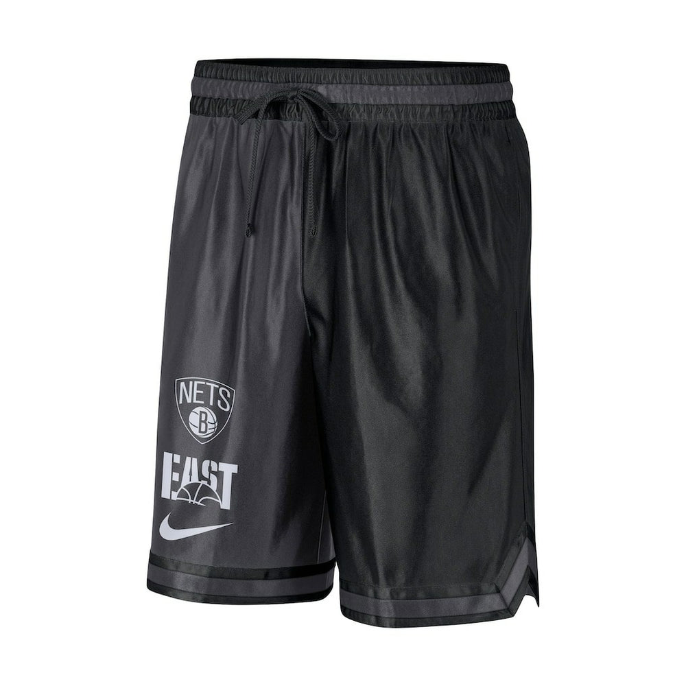 Nike - Brooklyn Nets Courtside Versus Force Split DNA Performance Shorts - Black/Anthracite