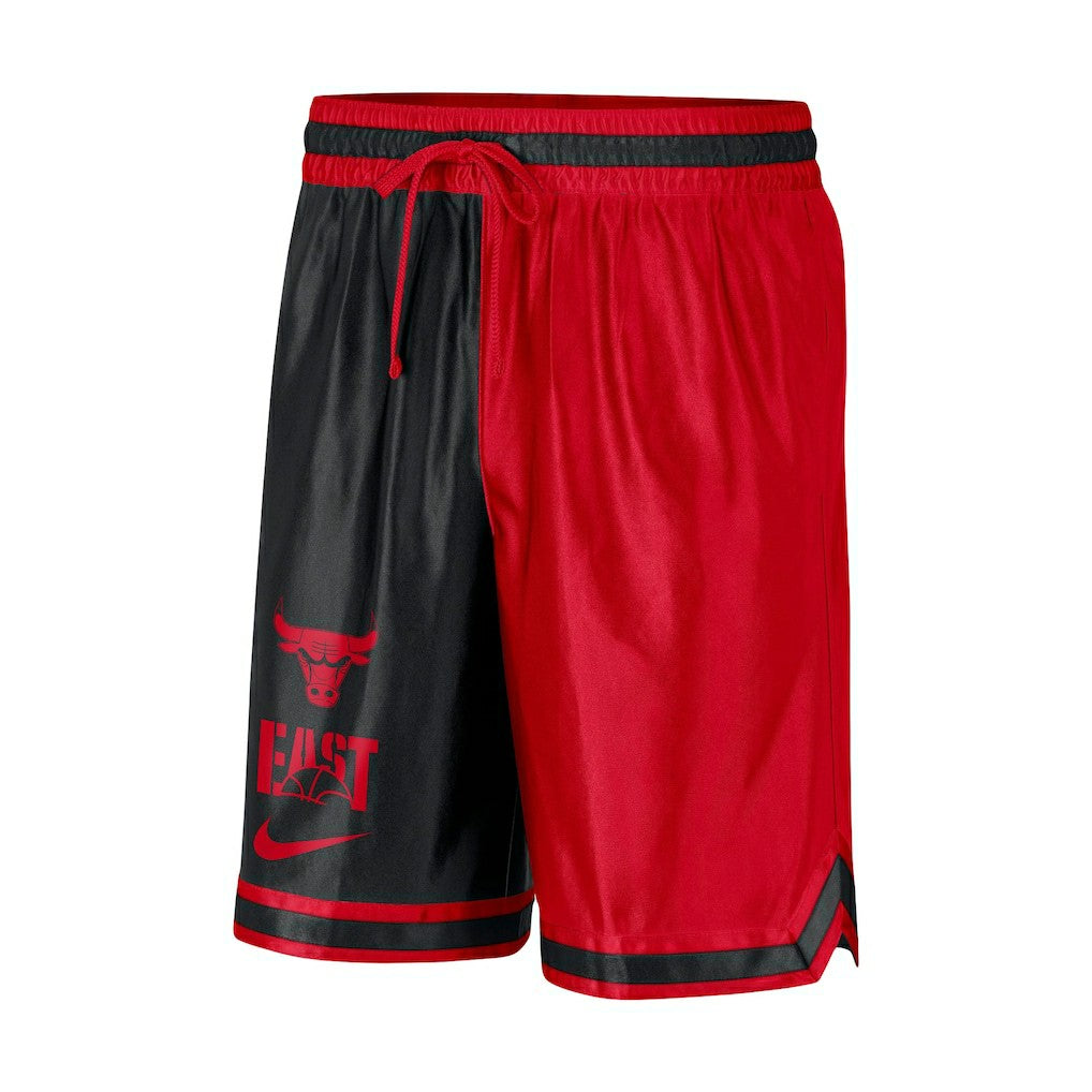 Nike - Chicago Bulls Courtside Versus Force Split DNA Performance Shorts - Red/Black