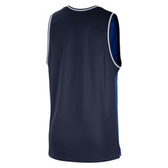 Nike - Dallas Mavericks Courtside Versus Force Split DNA Performance Mesh Tank Top - Blue/Navy