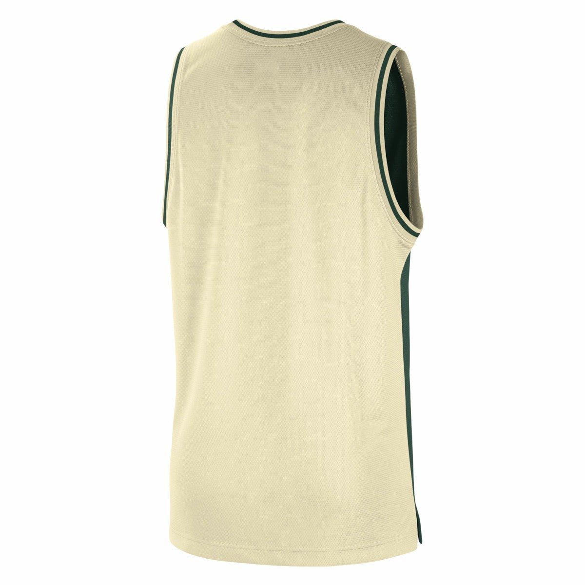 Nike - Milwaukee Bucks Courtside Versus Force Split DNA Performance Mesh Tank Top - Hunter Green/Cream