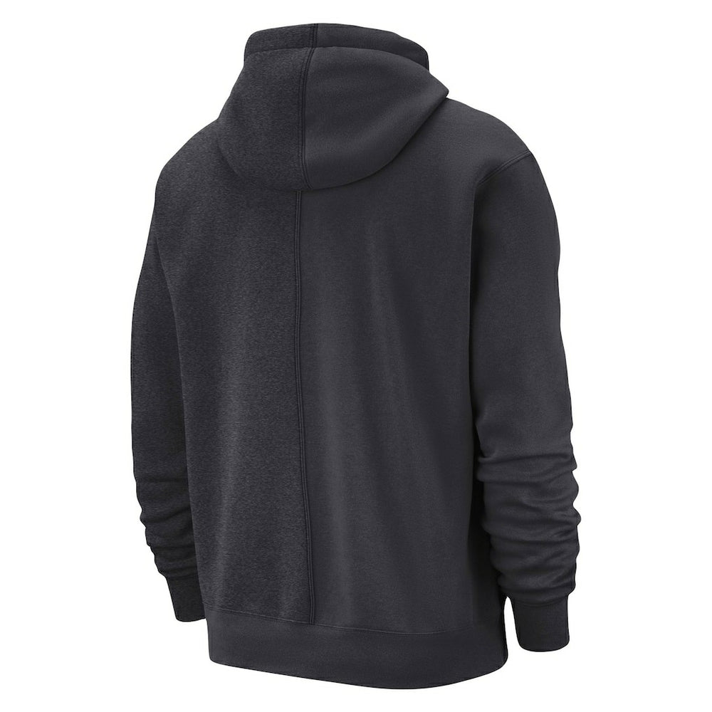Nike - Brooklyn Nets Courtside Versus Stitch Split Pullover Hoodie - Anthracite