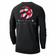 Nike - Toronto Raptors Essential Air Traffic Control Long Sleeve T-Shirt - Black