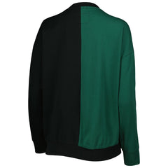 Green Bay Packers Women's Big Face Pullover Sweatshirt Green/Black - Mitchell & Ness