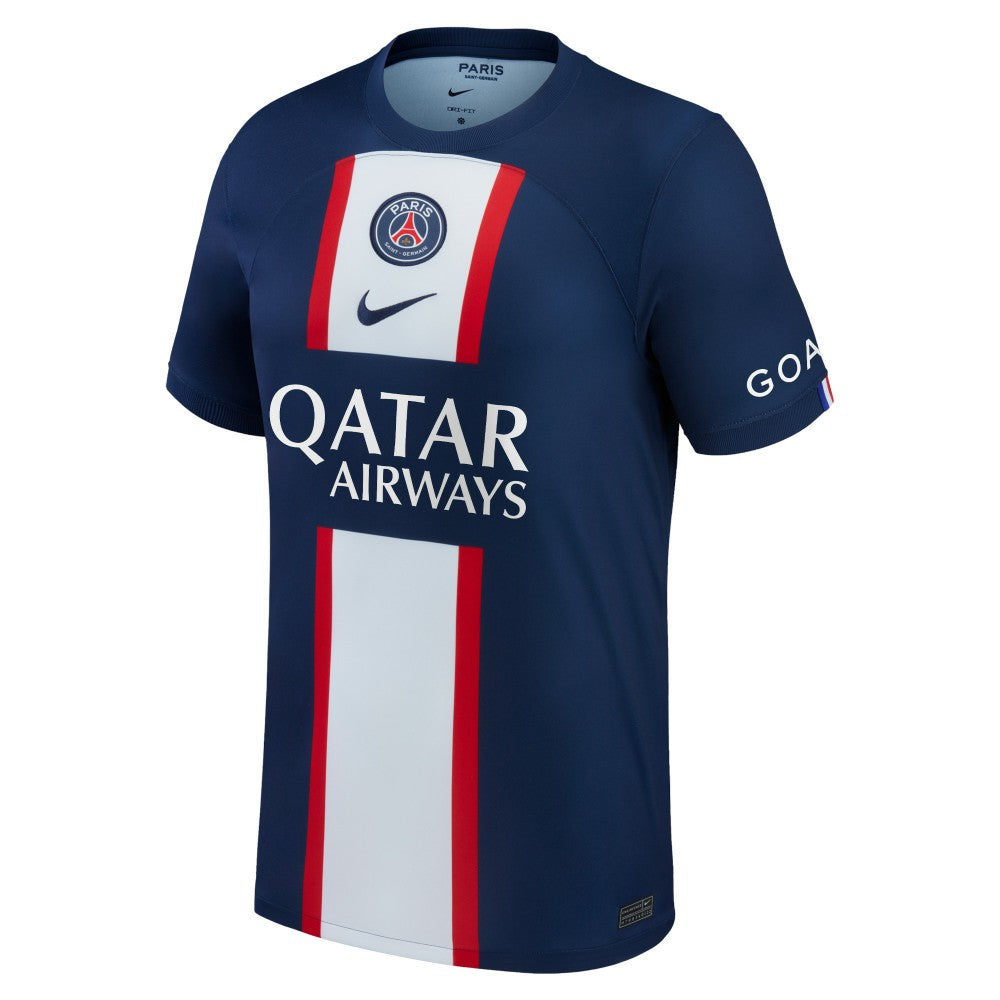 Nike Kylian Mbappé Paris Saint-Germain 2022/23 Home Replica Player Jerseys - Blue