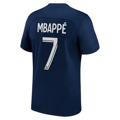 Nike Kylian Mbappé Paris Saint-Germain 2022/23 Home Replica Player Jerseys - Blue