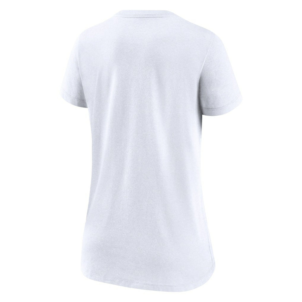 Washington Commanders Women's Hometown Collection Tri-Blend V-Neck T-Shirt White - Nike