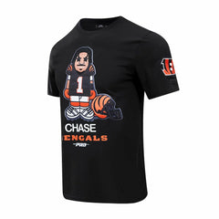 Ja'Marr Chase Cincinnati Bengals Pro Standard Player Avatar Graphic T-Shirt Black - NFL